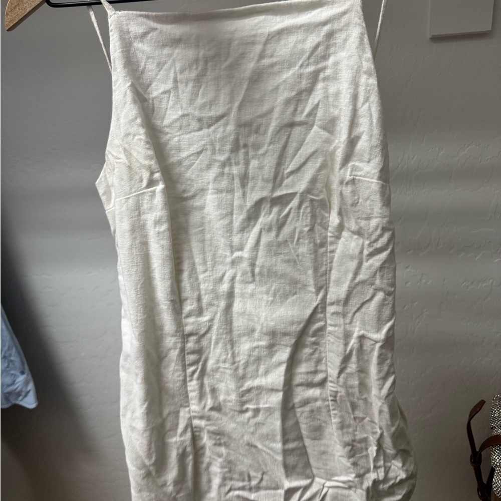Abercrombie & Fitch White Mini Dress